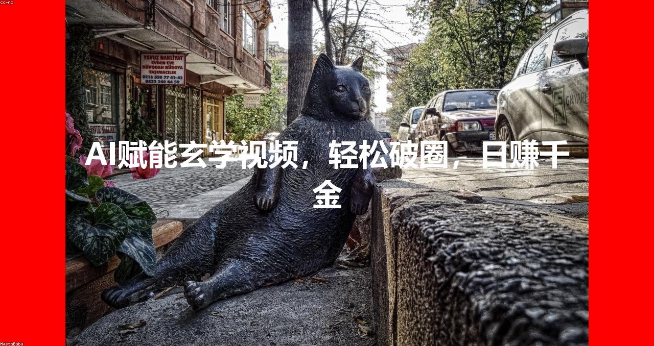 AI赋能玄学视频,轻松破圈,日赚千金