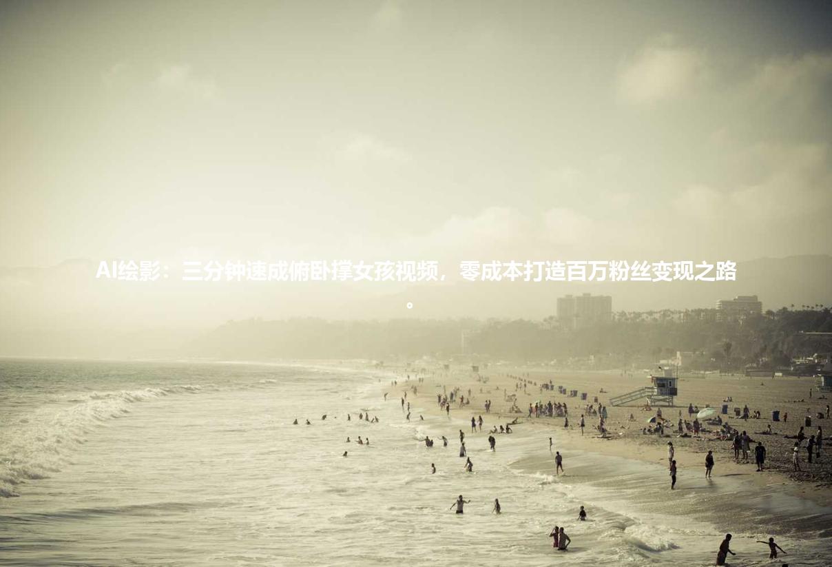 AI绘影：三分钟速成俯卧撑女孩视频，零成本打造百万粉丝变现之路。
