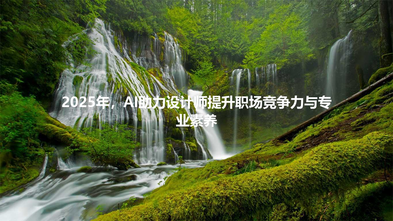 2025年,AI助力设计师提升职场竞争力与专业素养