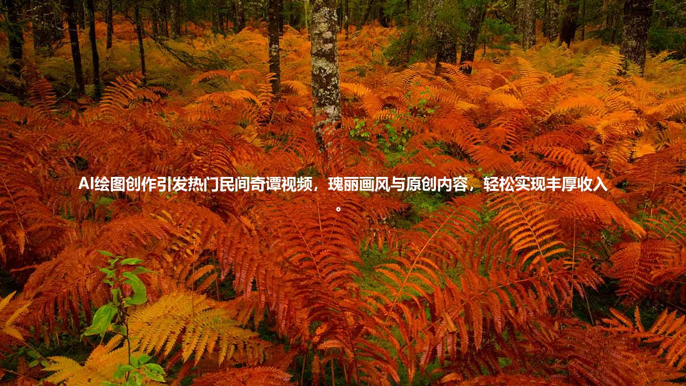 AI绘图创作引发热门民间奇谭视频,瑰丽画风与原创内容,轻松实现丰厚收入。