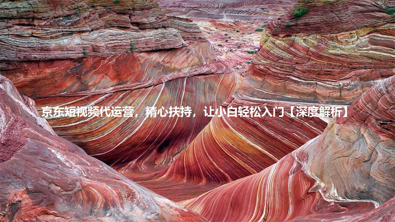 京东短视频代运营，精心扶持，让小白轻松入门【深度解析】