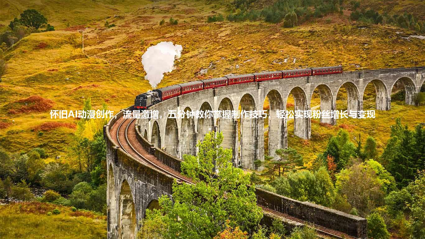 怀旧AI动漫创作,流量激增,五分钟教你掌握制作技巧,轻松实现粉丝增长与变现。