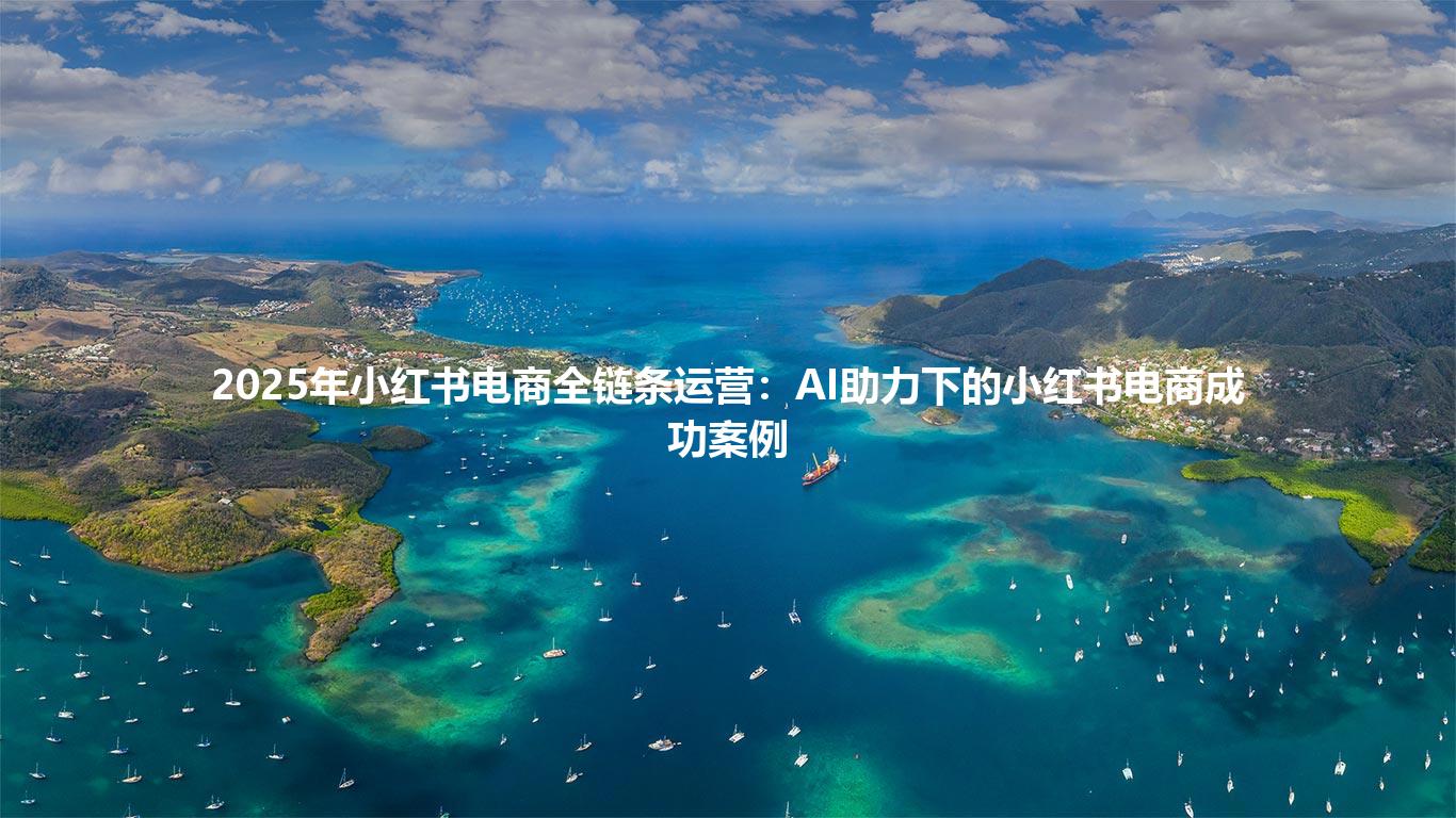 2025年小红书电商全链条运营:AI助力下的小红书电商成功案例