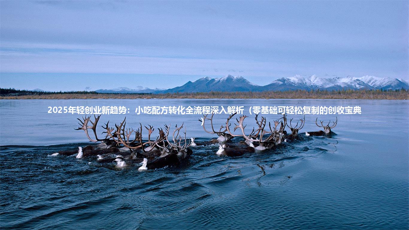 2025年轻创业新趋势:小吃配方转化全流程深入解析(零基础可轻松复制的创收宝典)