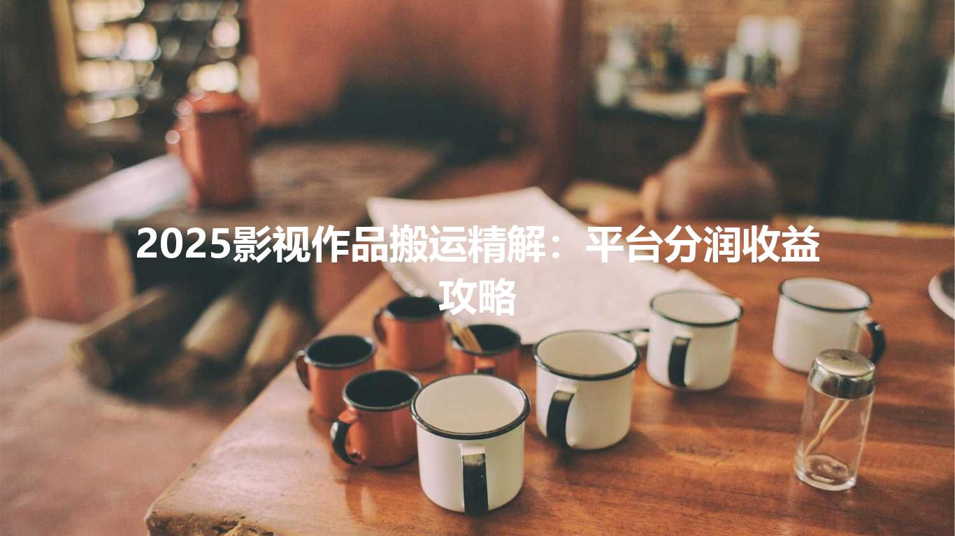 2025影视作品搬运精解:平台分润收益攻略